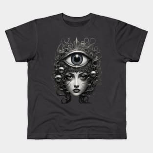 All Eyes Watching Kids T-Shirt